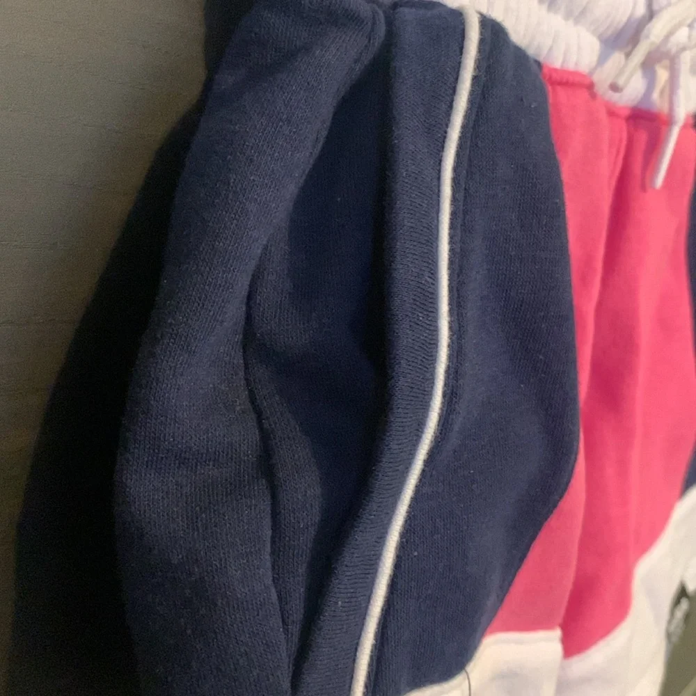 Justice Girls J-Sport French Terry Fleece Colorblock Shorts